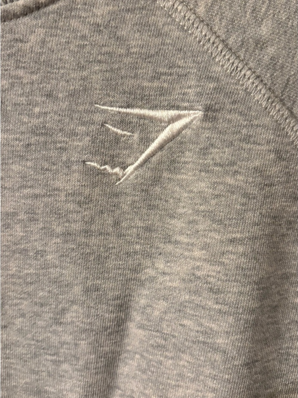 Gymshark Heather Gray Relaxed Crew Sweatshirt - Picture 4 of 4